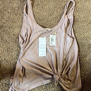 Threads 4 Thought Audrey Jersey Tank M Dust Plum